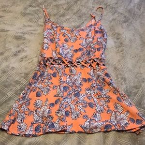 Charlotte Russe peplum tank top